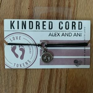 ‼️Last One‼️Alex and Ani Footprint Kindred Cord